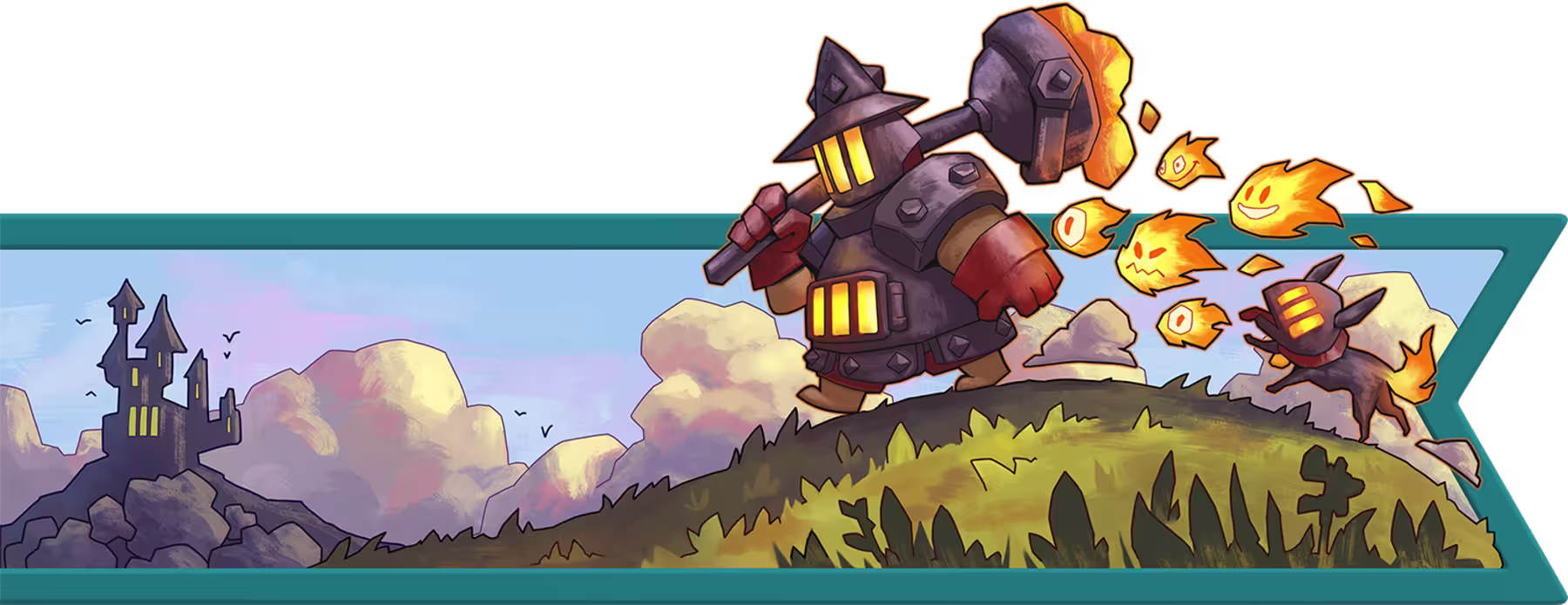 Exclusive Banner and Background